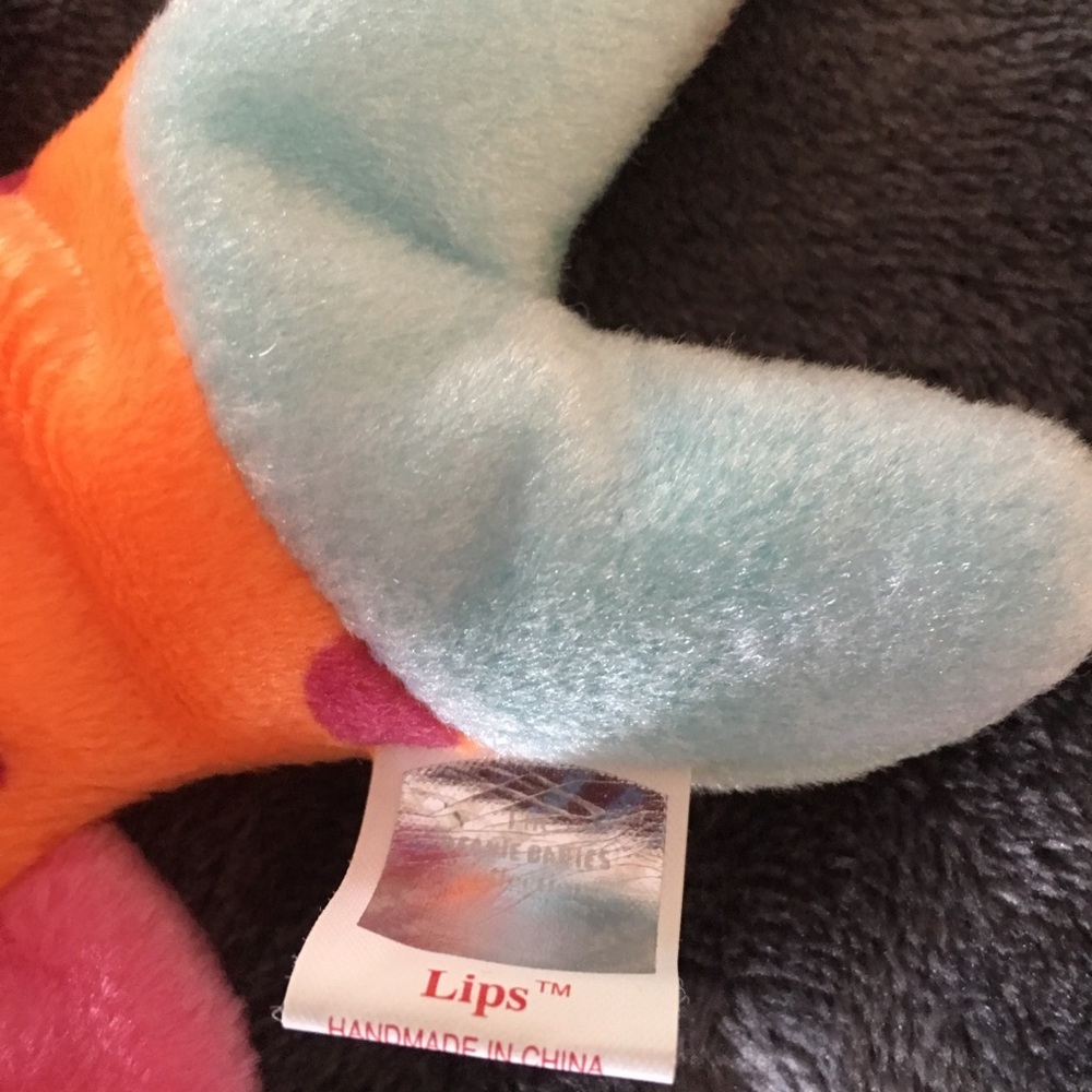 Lips Beanie Baby - Picture 3 of 4